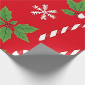 Christmas Theme Wrapping Paper Cadeaupapier (Hoek)