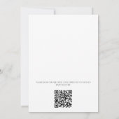 Christmas Themed Baby Shower Invitation Kaart (Achterkant)