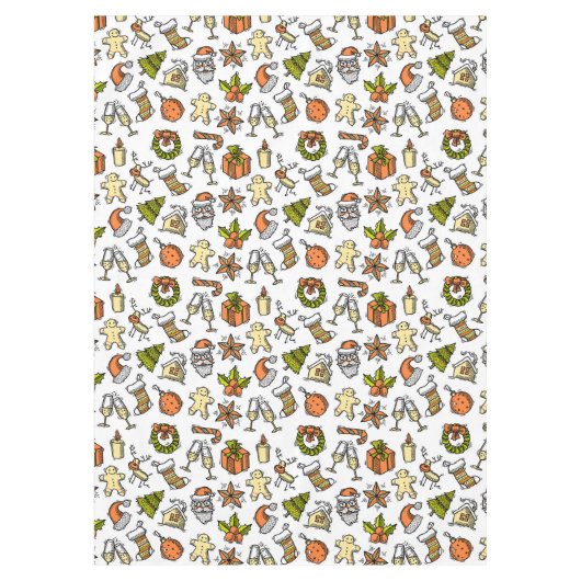 Christmas Themed Tablecloth Tafelkleed (Voorkant)