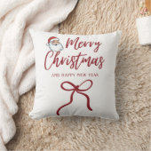 Christmas Throw Cushion - Cozy Holiday Pillow for  Kussen (Deken)