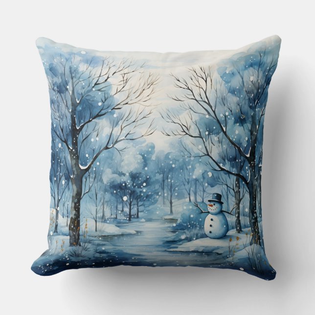 Christmas Throw Pillow – Festive Holiday Decor  Kussen (Voorkant)