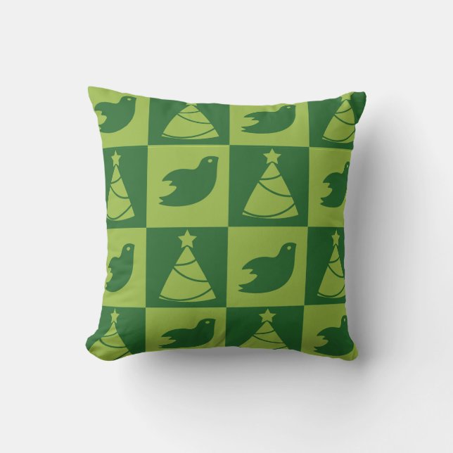 Christmas Throw Pillow Kussen (Voorkant)