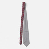 Christmas Throwing Stars Neck Tie Stropdas (Achterkant)