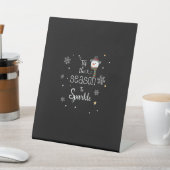 Christmas Tis The Season To Sparkle  Reclamebord Met Voetstuk (Insitu)