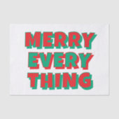 Christmas Tissue Paper  Tissuepapier (Voorkant)