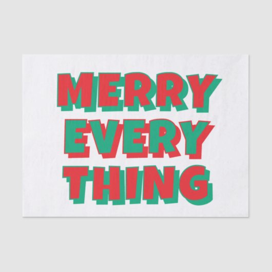 Christmas Tissue Paper  Tissuepapier (Voorkant)