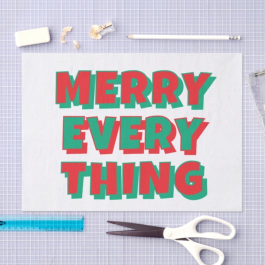 Christmas Tissue Paper  Tissuepapier (Craft)