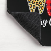 Christmas Tooth Dentist Dental Istant Teeth Leopar Muismat (Hoek)