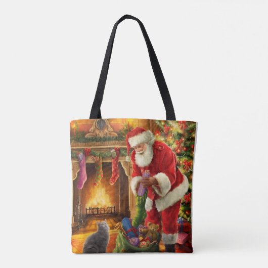Christmas Tote Bag (Achterkant)