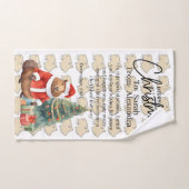 christmas towels handdoek (Handdoek)