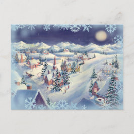 CHRISTMAS TOWN by SHARON SHARPE Feestdagenkaart