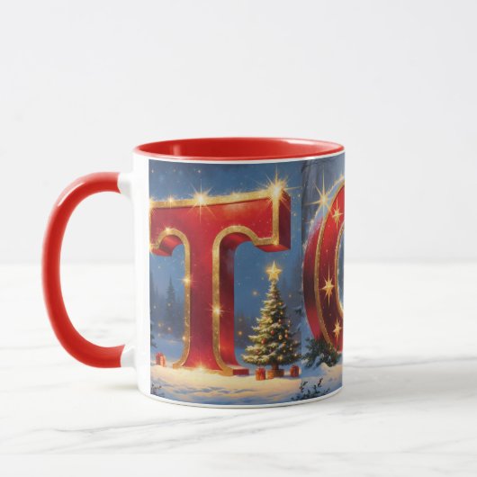 Christmas TOY Festive Holiday Coffee Mug Mok (Links)