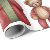 Christmas Toyland & Trains Wrapping Paper for Kids Cadeaupapier (Rol Hoek)