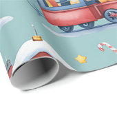Christmas Toyland & Trains Wrapping Paper for Kids Cadeaupapier (Rol Hoek)