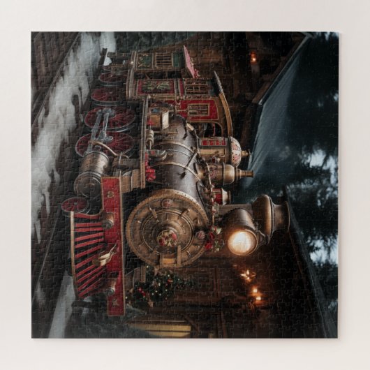 Christmas Train Legpuzzel (Horizontaal)