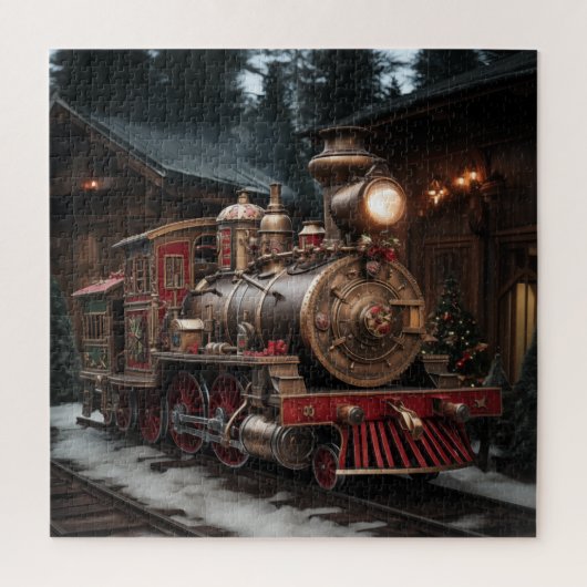 Christmas Train Legpuzzel (Verticaal)