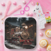 Christmas Train Papieren Bordje (Feest)