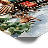 Christmas train poster (Hoek)