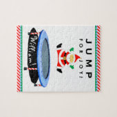 Christmas Trampoline Jigsaw Puzzle Legpuzzel (Horizontaal)