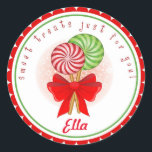 Christmas Treat Labels Stickers Goodie Bags<br><div class="desc">Christmas Treat Labels Stickers Goodie Bags</div>