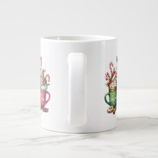 Christmas Treats Specialty Mug Grote Koffiekop (Achterkant)