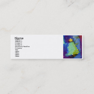 CHRISTMAS TREE 2 MINI VISITEKAARTJE