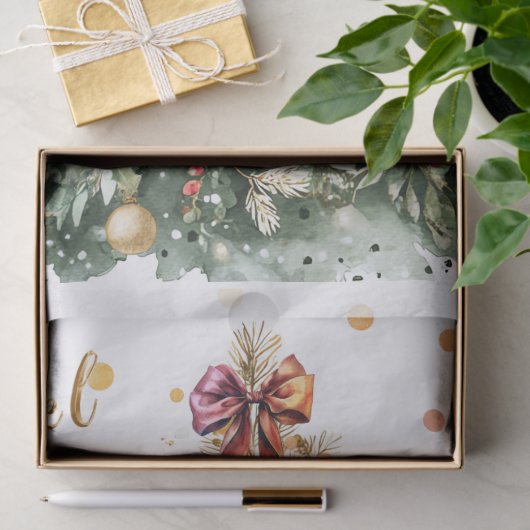 Christmas Tree 2 Tissue Paper Tissuepapier (Geschenk)