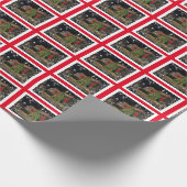 Christmas Tree Afbeelding Wrapping Paper Cadeaupapier (Hoek)