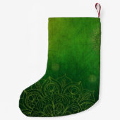 Christmas Tree and Stocking Whimsey Kleine Kerstsok (Achterkant)