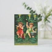 Christmas Tree Angels Briefkaarten (Staand voorkant)