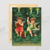 Christmas Tree Angels Briefkaarten (Voorkant / Achterkant)