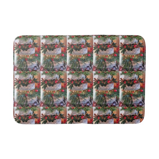 "CHRISTMAS TREE" BATH MAT (Voorkant)