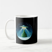Christmas Tree Beamed By Ufo For Interstellar Holi Koffiemok (Links)