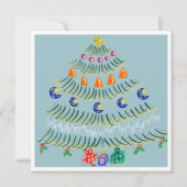 Christmas tree bedankkaart (Voorkant)