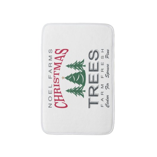 CHRISTMAS TREE BOERDERIJ BADMAT (Voorkant Verticaal)