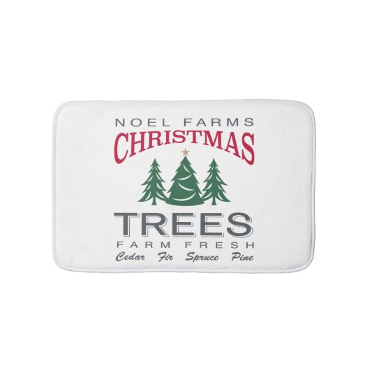 CHRISTMAS TREE BOERDERIJ BADMAT (Voorkant)