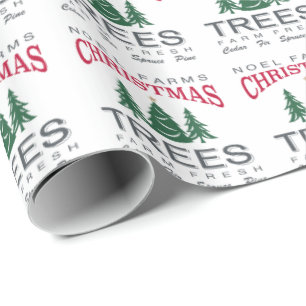 CHRISTMAS TREE BOERDERIJ CADEAUPAPIER