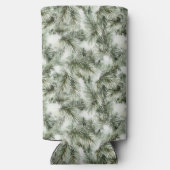 Christmas Tree Branches Seltzer Blikjeskoeler (Achterkant)