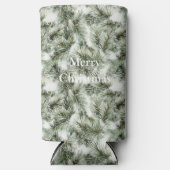 Christmas Tree Branches Seltzer Blikjeskoeler (Voorkant)