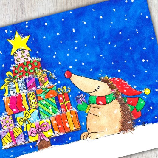 CHRISTMAS TREE briefkaart van Nicole Janes