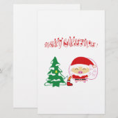 Christmas tree briefpapier (Voorkant / Achterkant)