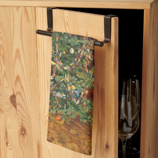 Christmas Tree C Müller Weihnachtsbaum 1914 Theedoek (Derde Gevouwen)