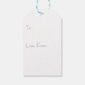 Christmas Tree Cadeaulabel (Achterkant)