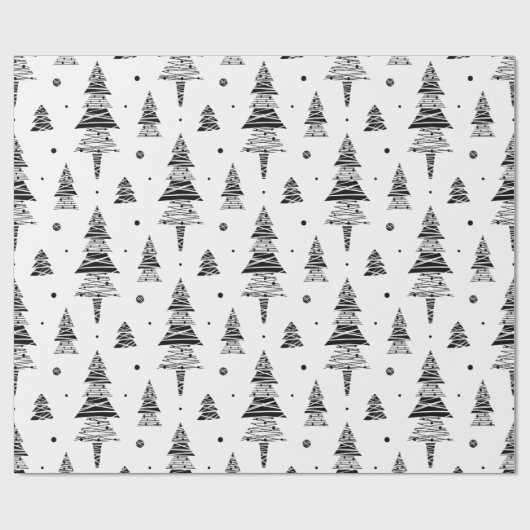 Christmas tree   cadeaupapier (Vlak)