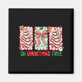 Christmas Tree Cake Funny Quote Oh Christmas Tree  Magneet (Voorkant)
