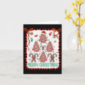 Christmas Tree Cakes Funny Debbie Becky Jen Cake L Kaart (Gele Bloem)