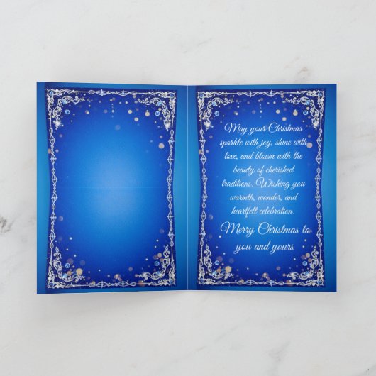 Christmas Tree Card Feestdagen Kaart (Binnen)