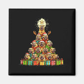 Christmas Tree Chinese Shar-pei Shar Pei  Magneet (Voorkant)