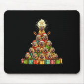 Christmas Tree Chinese Shar-pei Shar Pei  Muismat (Voorkant)