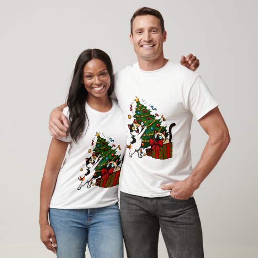 Christmas Tree Decorating T-shirt (Unisex)